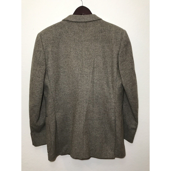 Yves Saint Laurent Mens Wool Blazer Suit Coat Jacket Size 40 Vintage - Picture 4 of 6